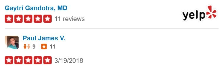 Orange County Nephrologist Kidney Doctor Dr Gaytri Gandotra 5-Star Review Desktop 2